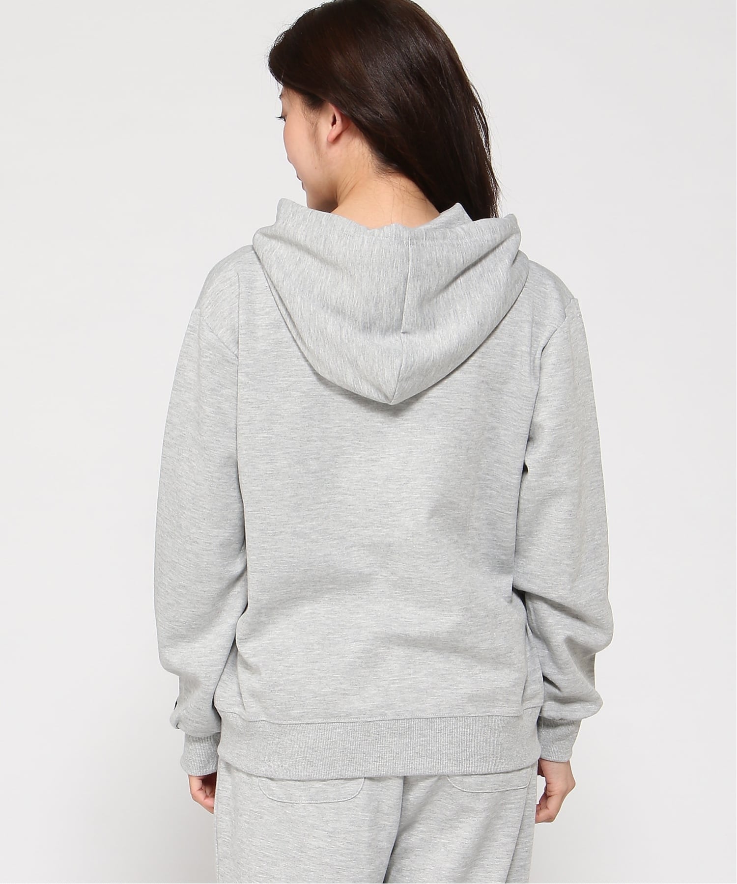 Американская ассоциация поло / (Запад) Картонная толстовка на молнии U.S. Polo Assn., Heather Gray — фото 4