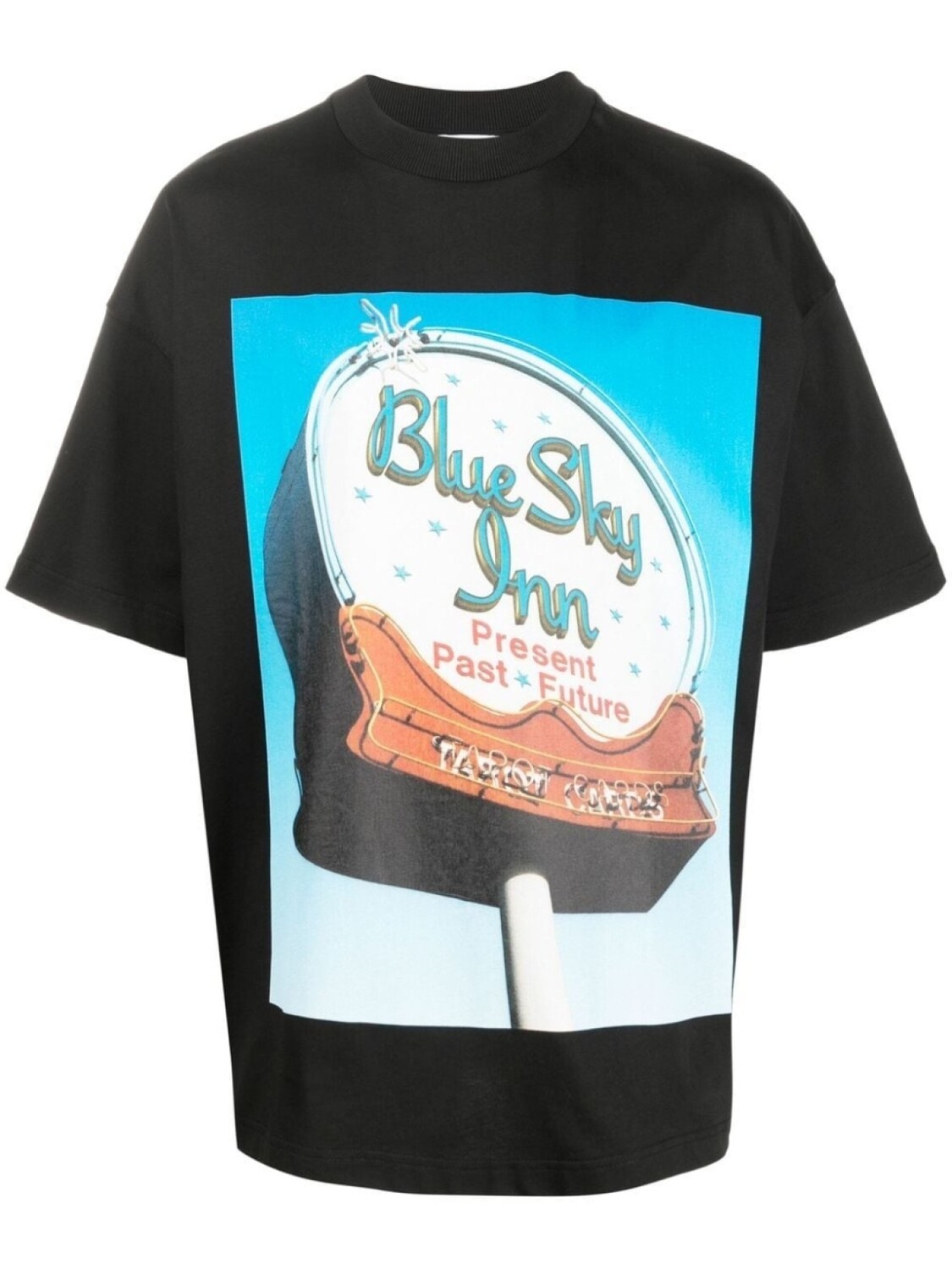 

BLUE SKY INN футболка с логотипом, черный