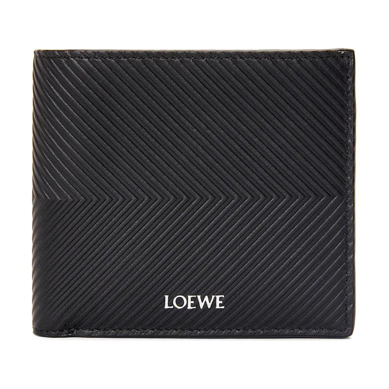 

Кожаный кошелек мужской черный LOEWE