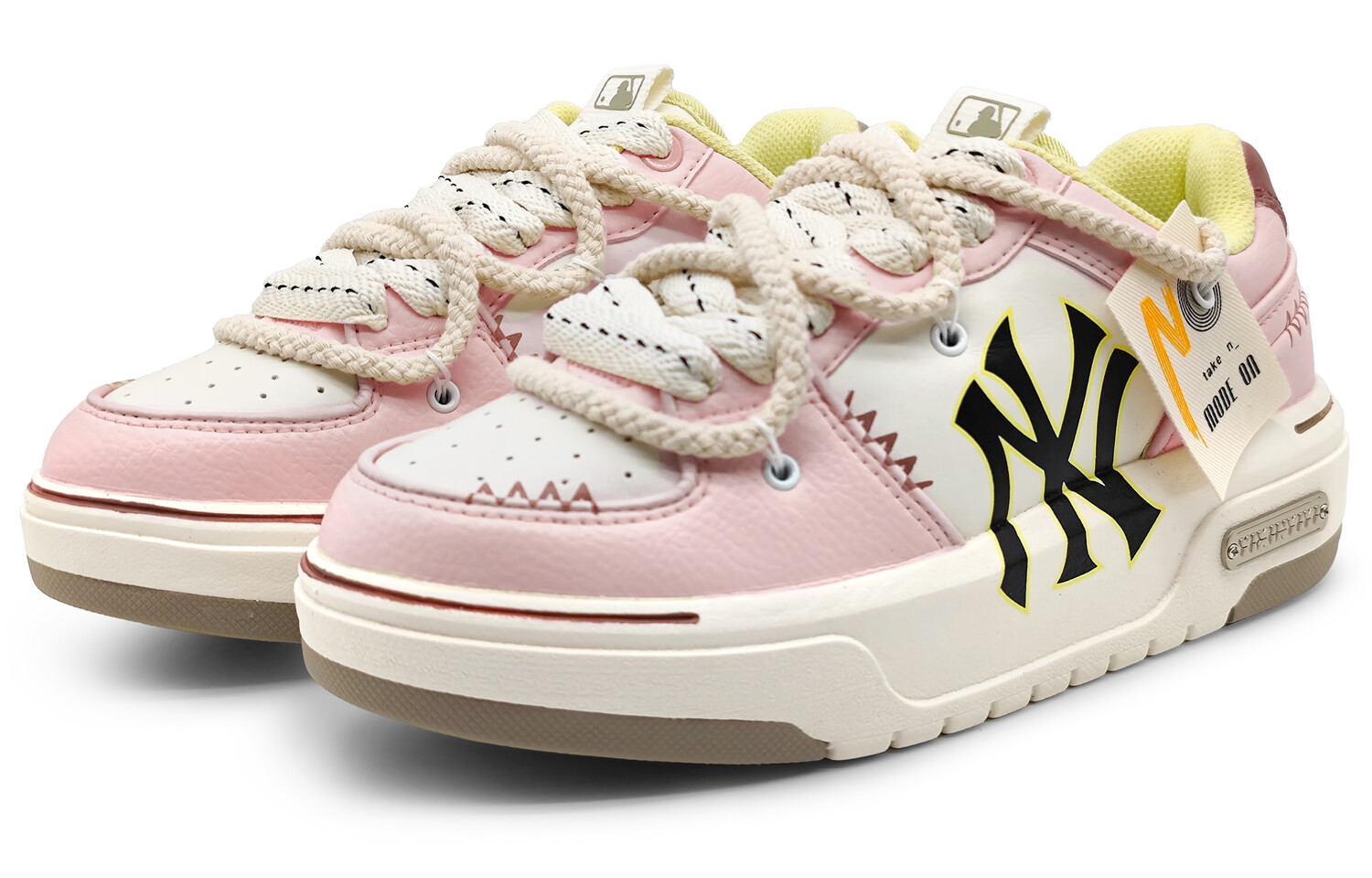 

Кроссовки MLB Chunky Liner Skateboard Shoes Unisex Low-Top Beige/Black, бежевые/черные, Черный, Кроссовки MLB Chunky Liner Skateboard Shoes Unisex Low-Top Beige/Black, бежевые/черные