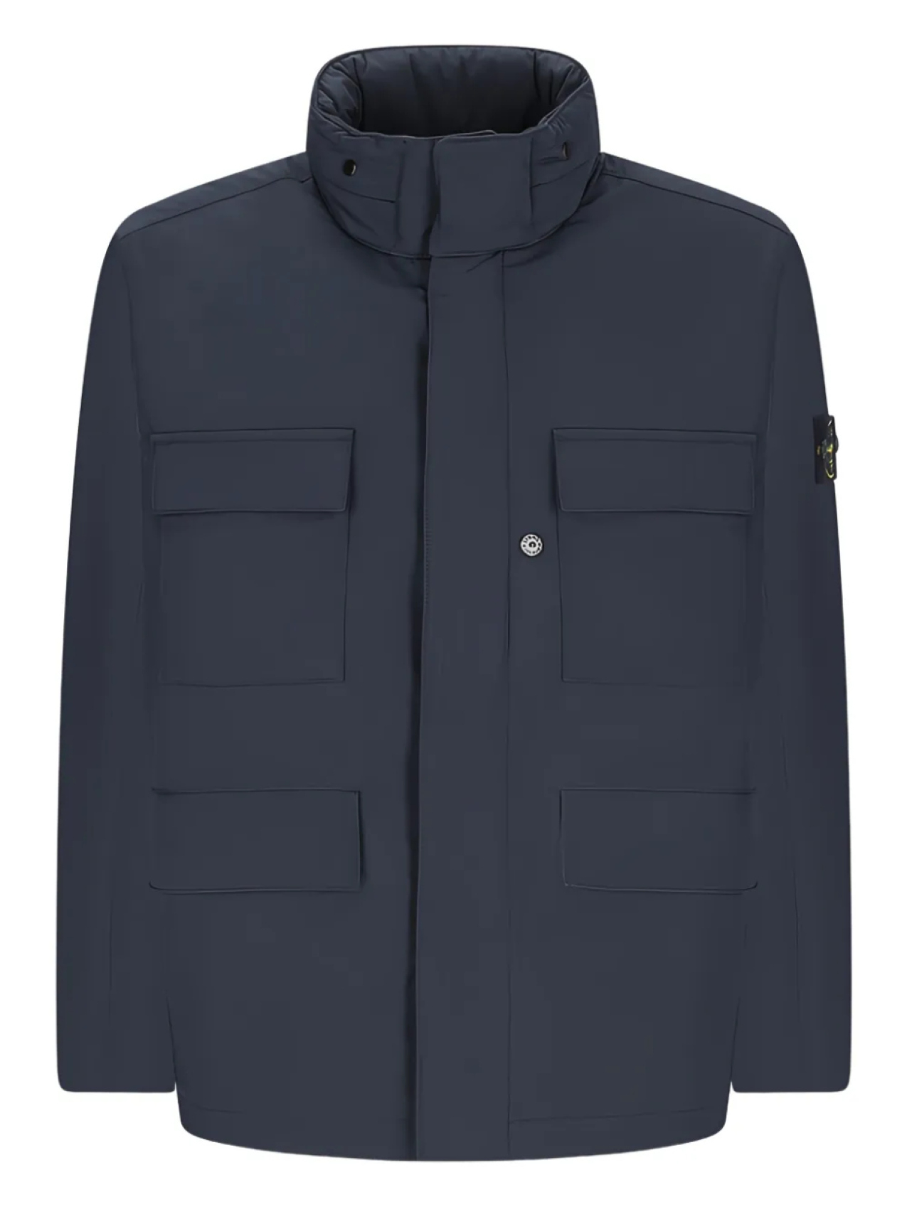 

Полевая куртка Stone Island с эмблемой компаса, синий