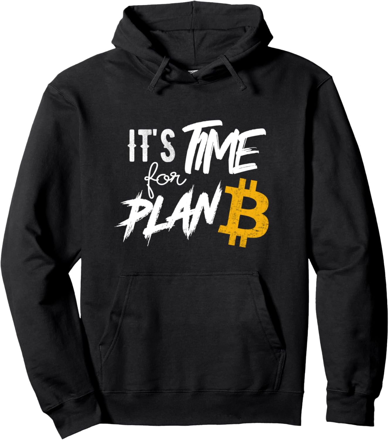 

Мемы про биткойн и криптовалюты - пора переходить на план Б (худи) Bitcoin Crypto Blockchain Hodl Memes Nakamoto Btc, черный