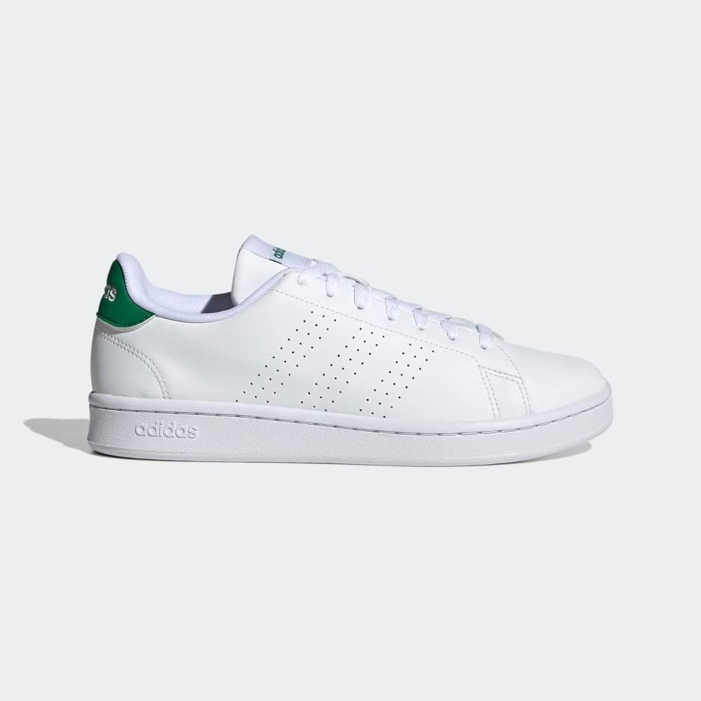 Мужские кроссовки adidas Advantage, белый/зеленый — фото 2