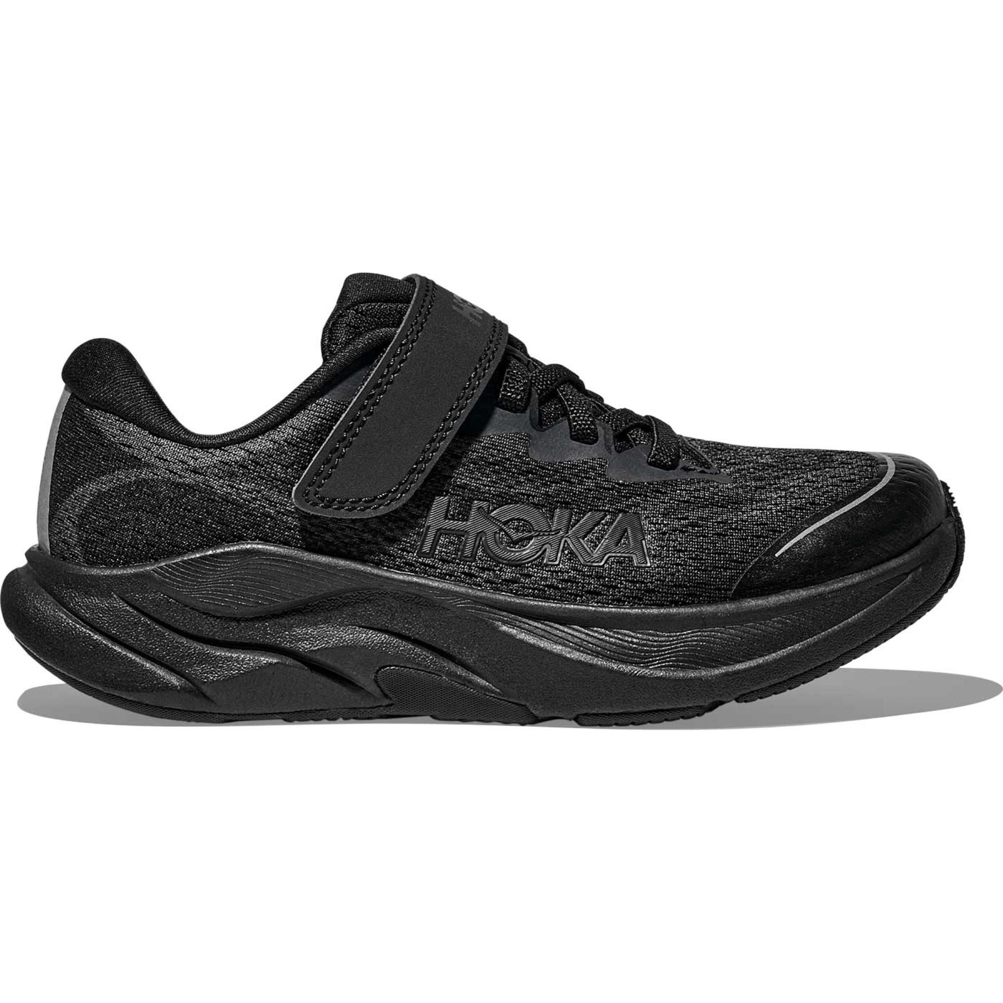 Детские кроссовки Rincon 4 для бега HOKA, Black/Black