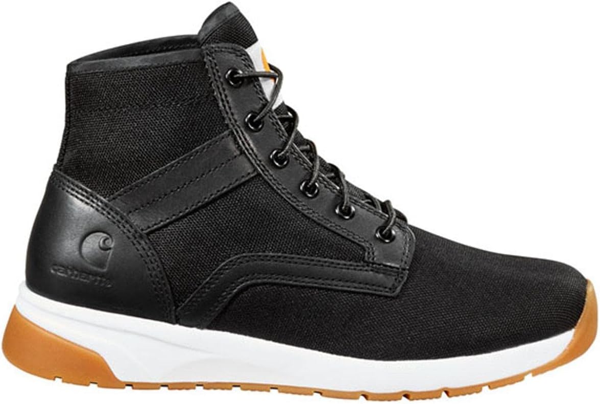 Мужские кроссовки-бутсы Carhartt Force 5 легкие с нанокомпозитным защищенным носком и поддержкой голеностопа, черный — фото 2
