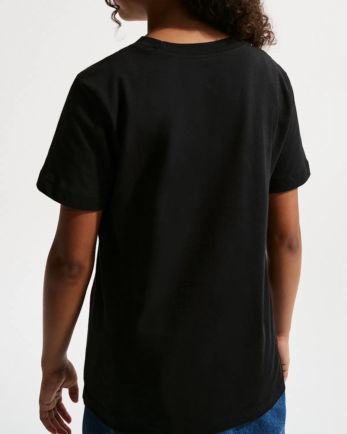Детская футболка Nike Sportswear, Black — фото 2