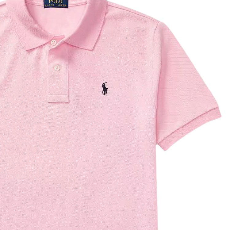 Футболка SS24 розовая детская Polo Ralph Lauren — фото 4