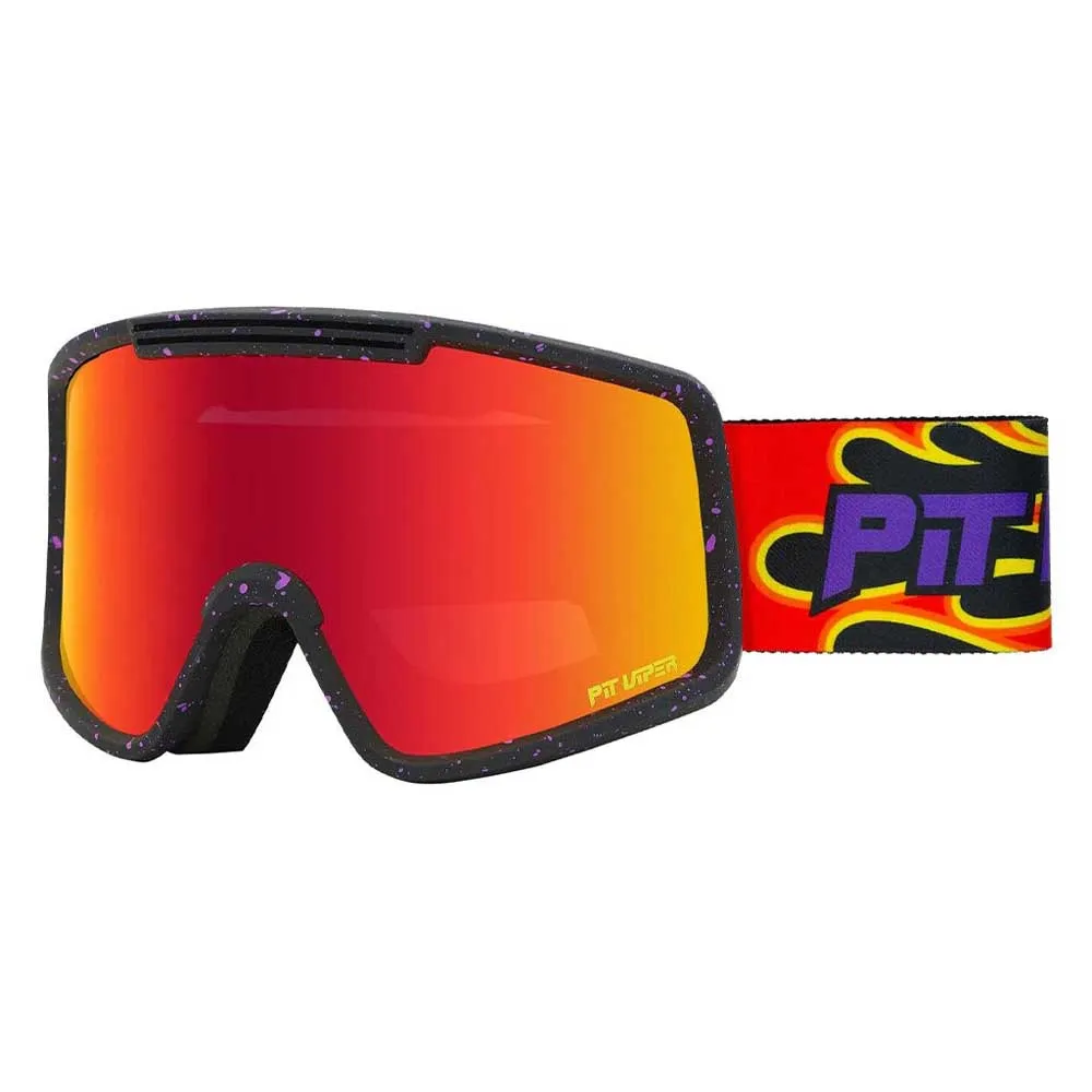 

Горнолыжные очки Pit Viper The combustion french fry small, красный