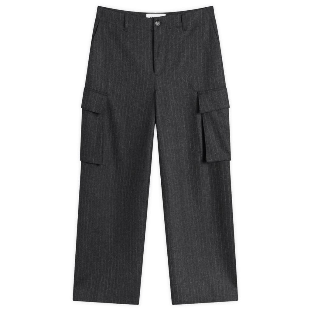 

End. x Stoosh брюки карго Ymc, цвет pewter chalkstripe