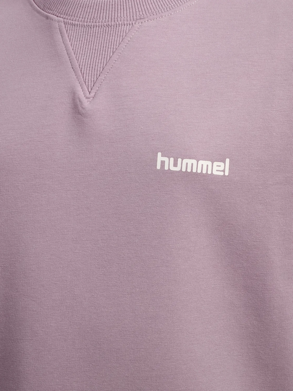 Футболка Hummel Performance светло-фиолетового цвета — фото 4