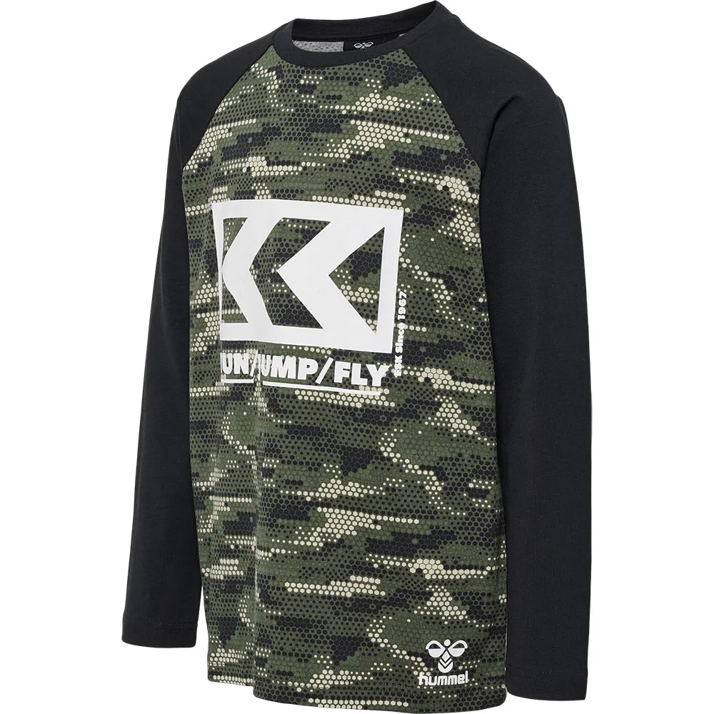 

Лонгслив Hummel FSK, зеленый