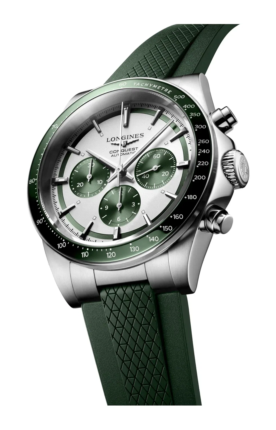 CONQUEST ХРОНОГРАФ 42 ММ - L3.835.4.02.9 LONGINES, серебряный — фото 3