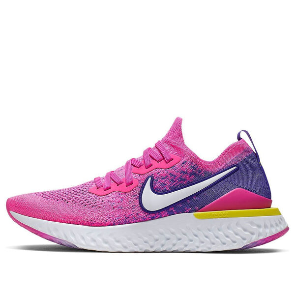 

Кроссовки epic react flyknit 2 Nike, розовый