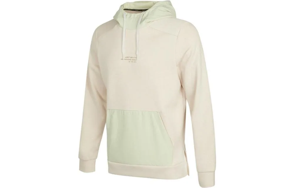 Nike Толстовка dri fit мужская ecru