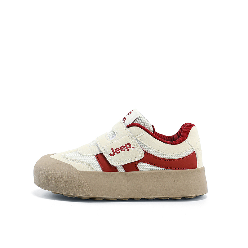 

Jeep Низкие детские скейтбординг кроссовки beige red kids'
