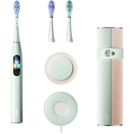 

Электрическая зубная щетка Oclean X Ultra S — зеленая