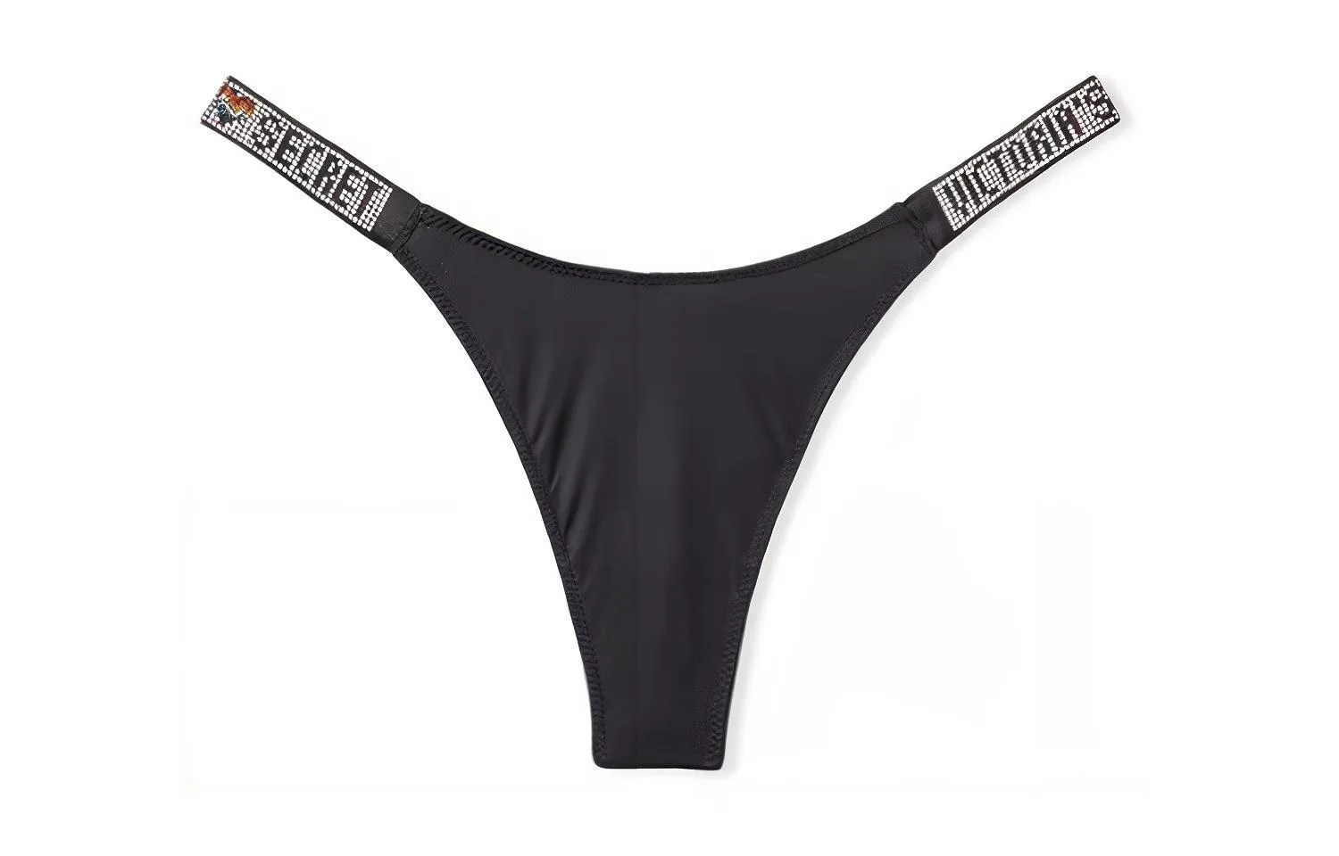 Victoria's Secret Стринги женские 1 шт Black