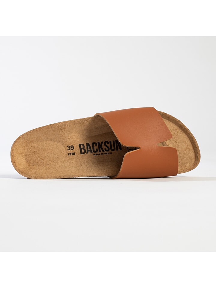 Мюли BACKSUN, светло-коричневый — фото 4