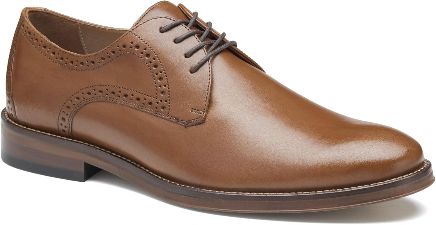 

Мужские оксфорды с открытой шнуровкой Sutton от Johnston Murphy Johnston & Murphy, Tan Full Grain Leather