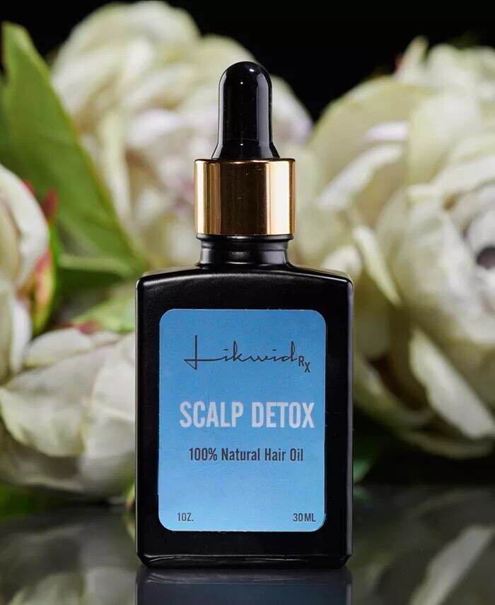 100% натуральное масло для волос The Scalp Detox, 1 унция Likwid Rx, цвет Light Blue — фото 2