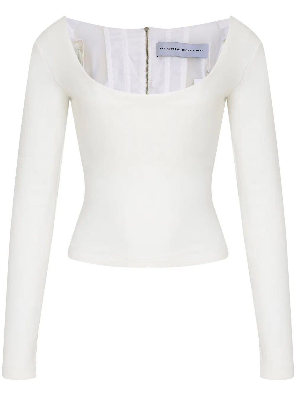 

Топ Corselet Gloria Coelho, белый