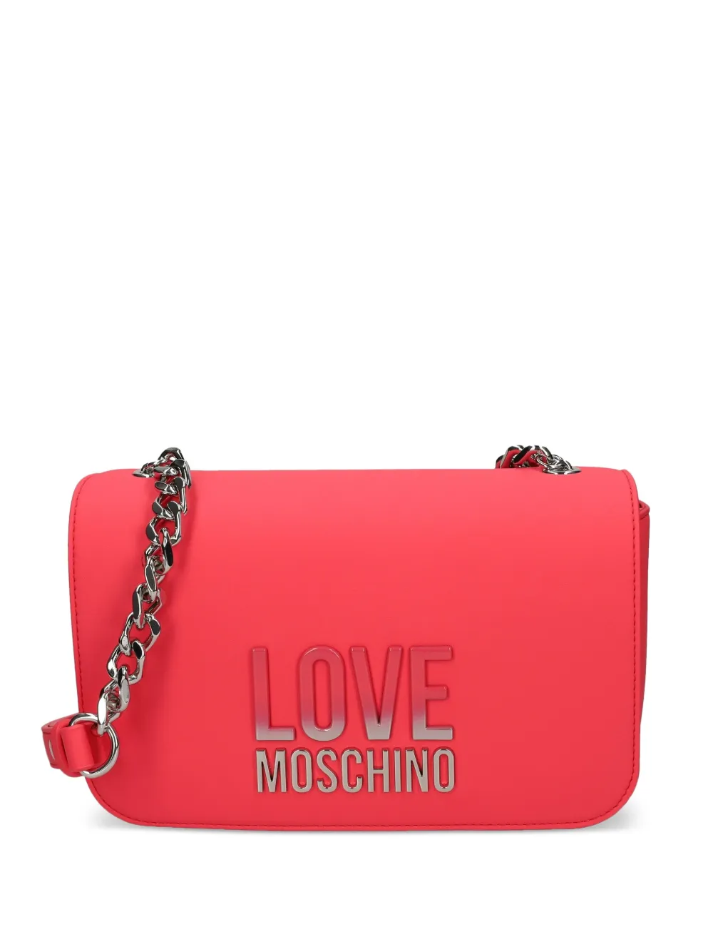 

Сумка через плечо с логотипом Love Moschino, розовый