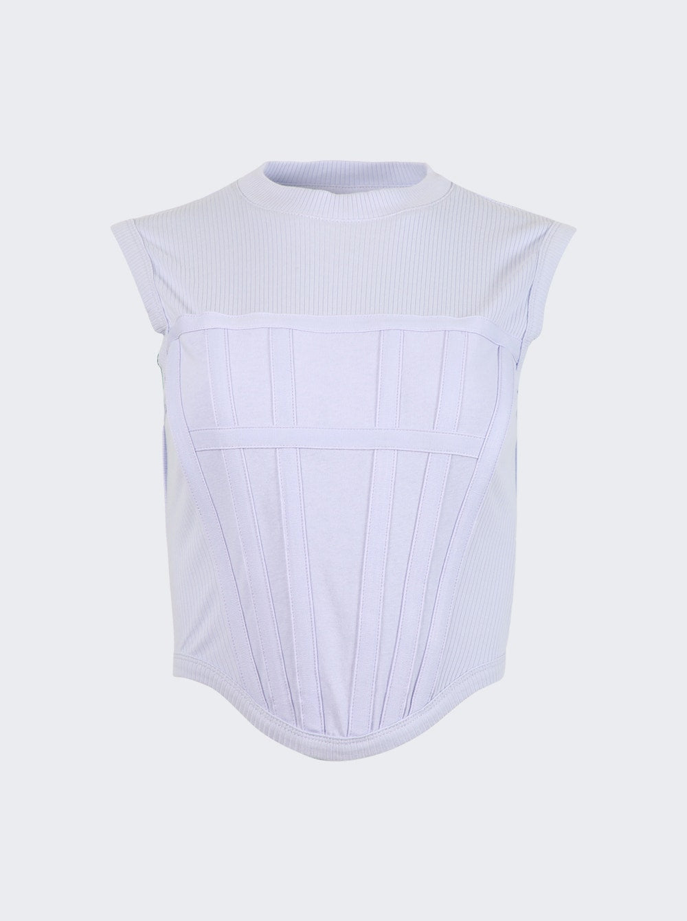 

Корсетная майка Dion Lee, цвет amethyst