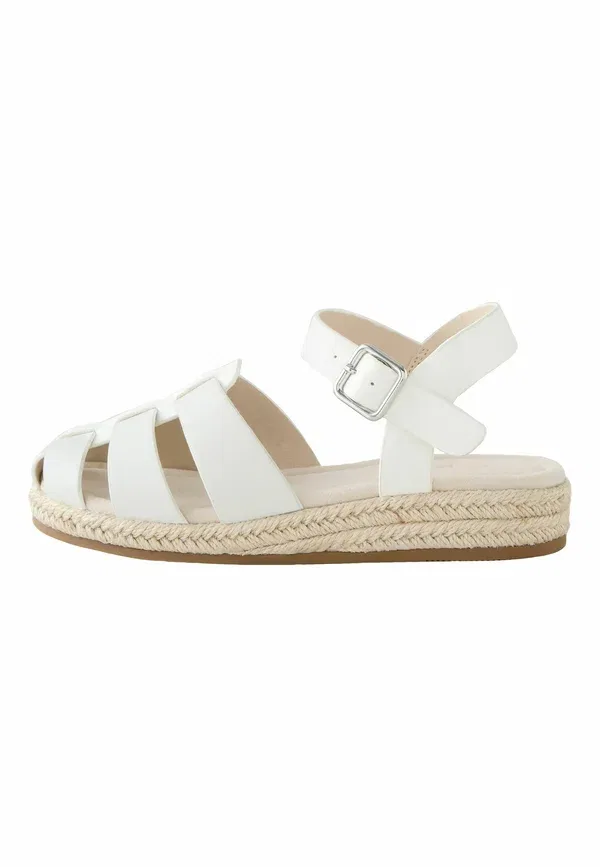 Сандалии Next Standard fit (f) fit wedge fisherman sandals, белый