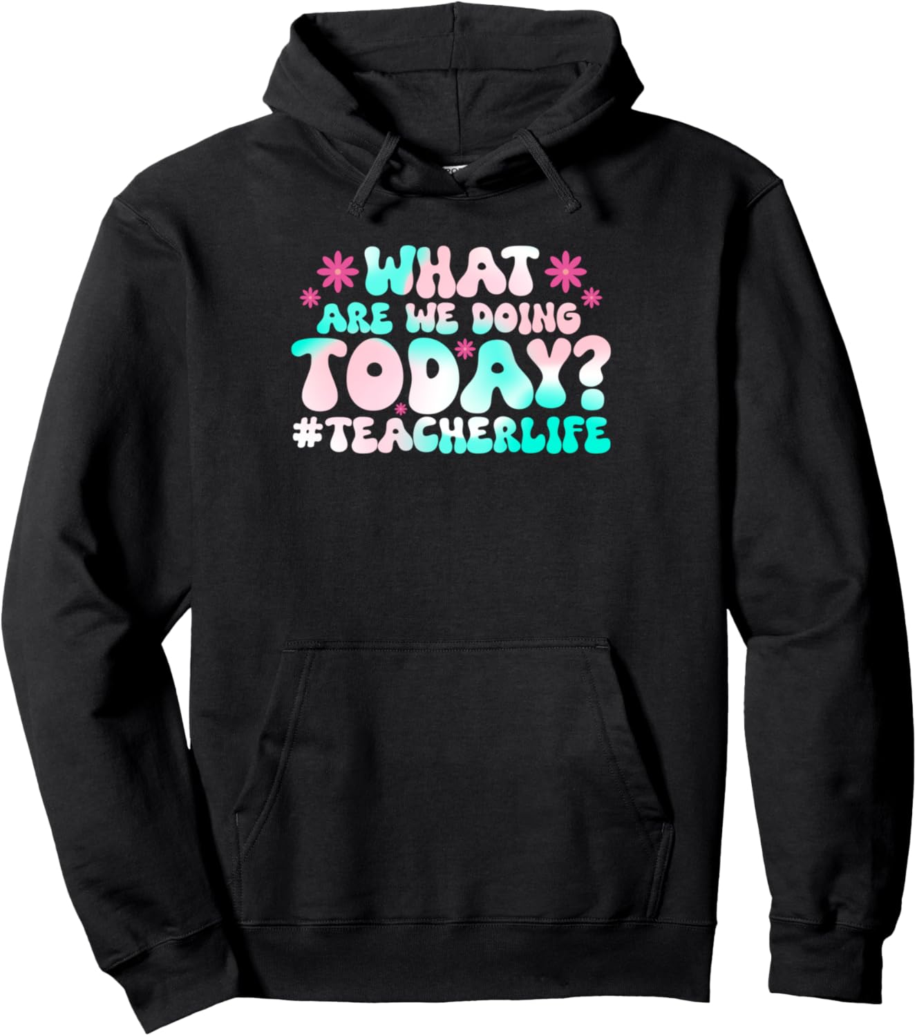 

Чем вы сегодня занимаетесь Толстовка для учителя, школьного учителя Back To School & Teacher Gift, черный