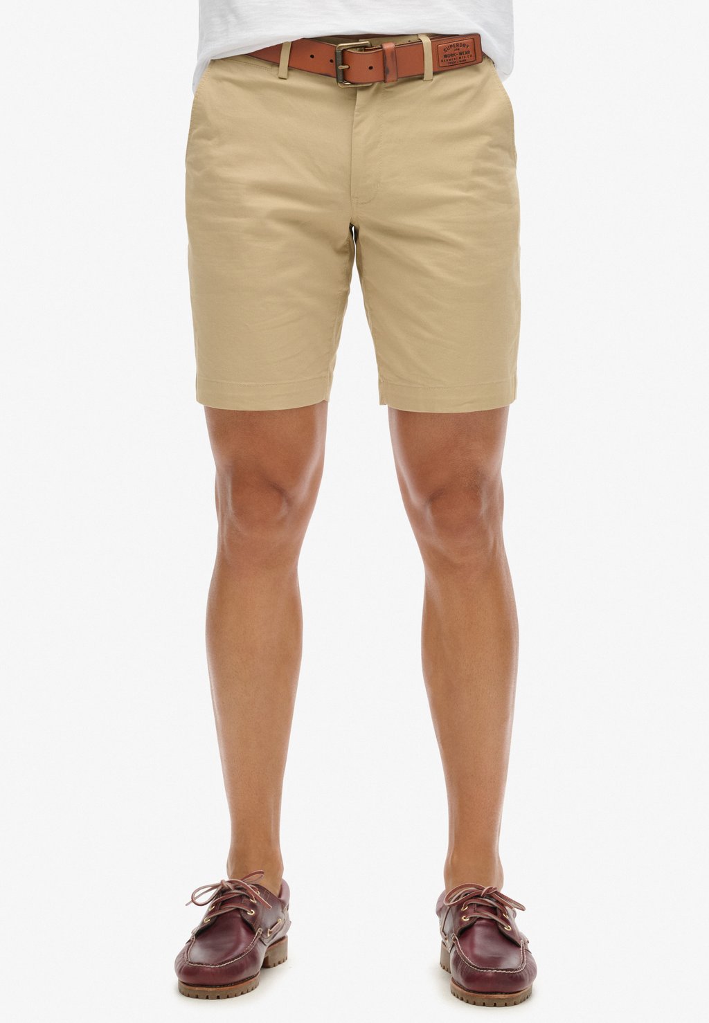 

Шорты STRETCH Superdry, бежевый