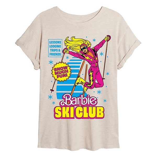 

Футболка Juniors' Ski Club Snow Much Fun Barbie, Белый, Футболка Juniors' Ski Club Snow Much Fun Barbie