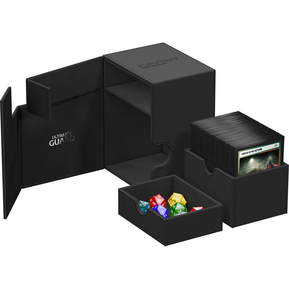 

Аксессуары Ultimate Guard Flip'n'Tray 133+ Monocolor: Black