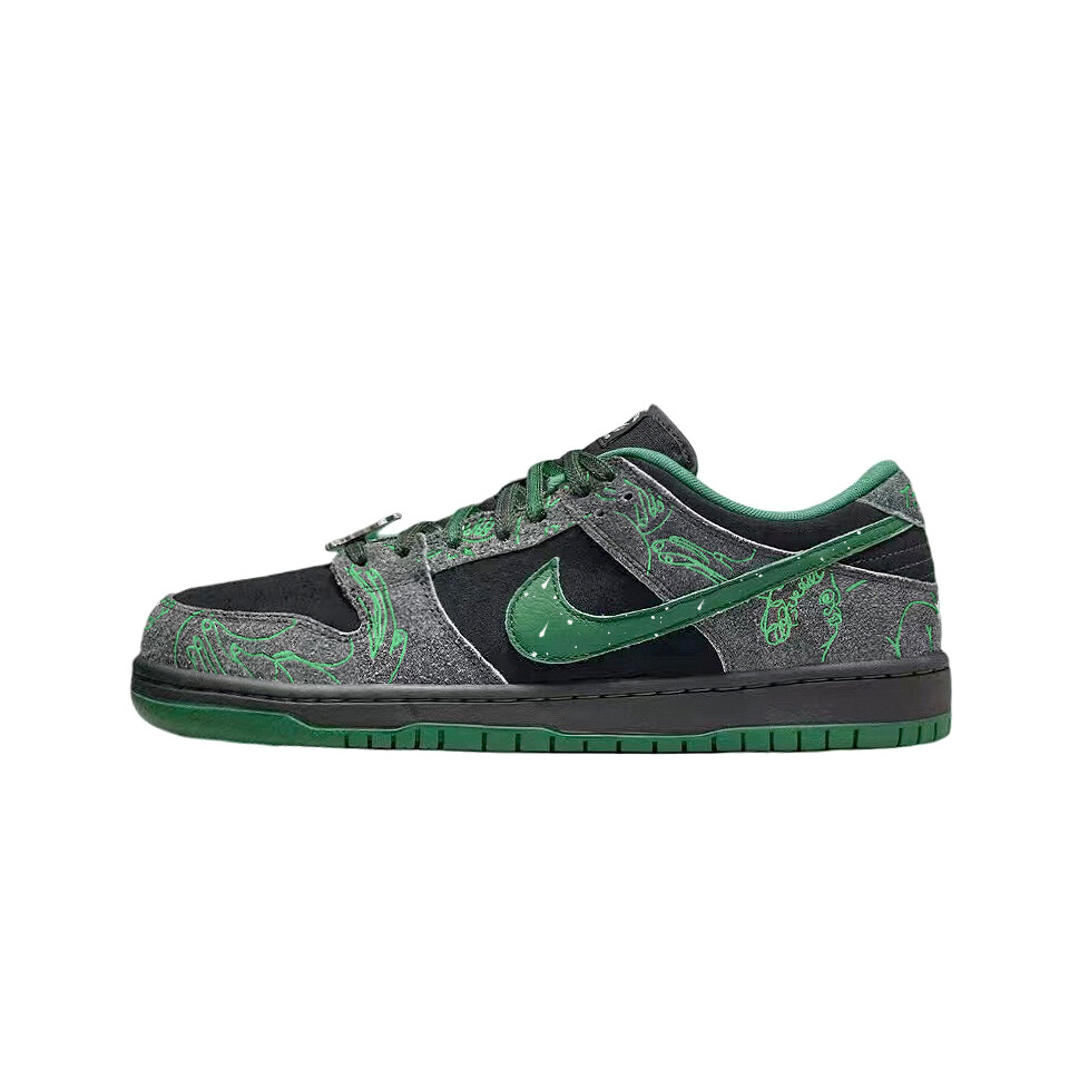 

Кроссовки Nike Dunk SB Skateboarding Shoes Unisex Low-top, зеленый