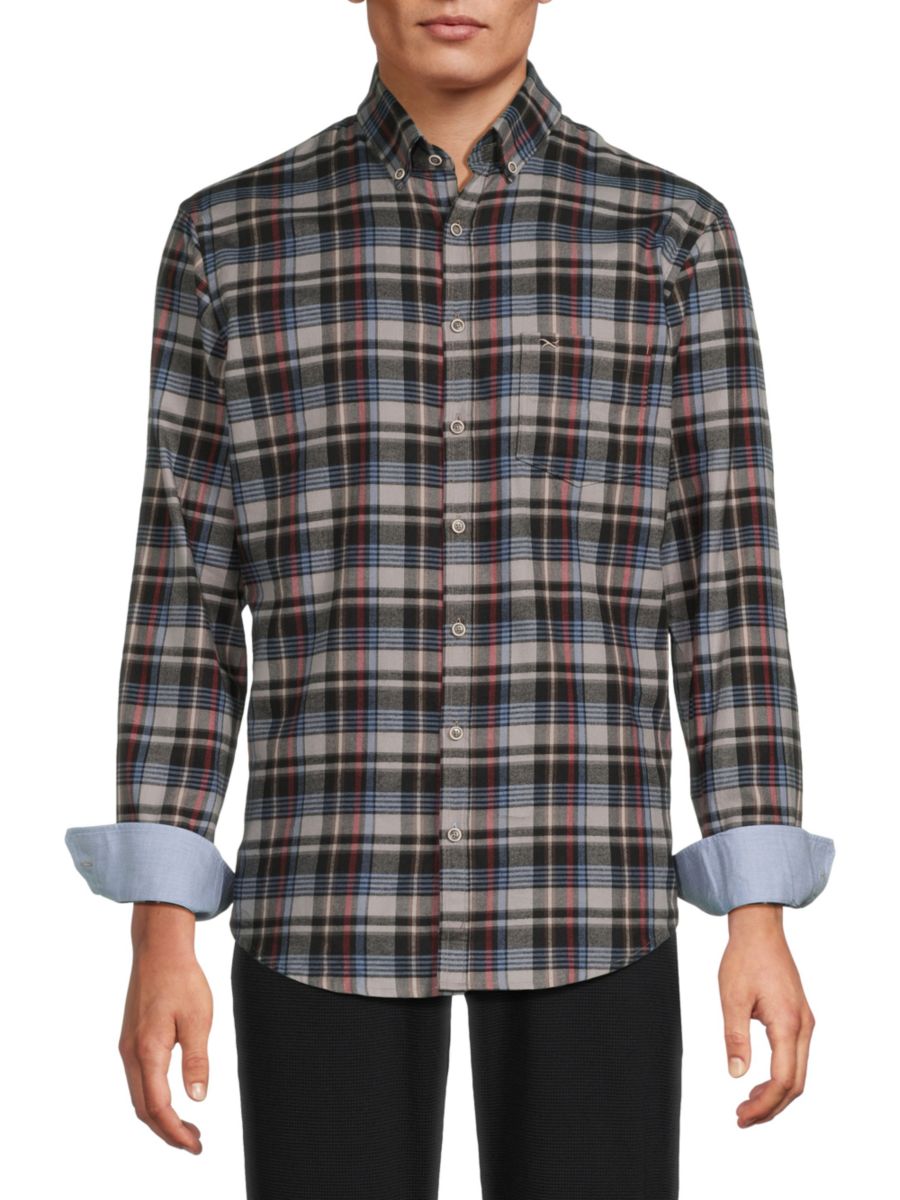 

Рубашка Daniel Plaid Brax, цвет Grey Multi