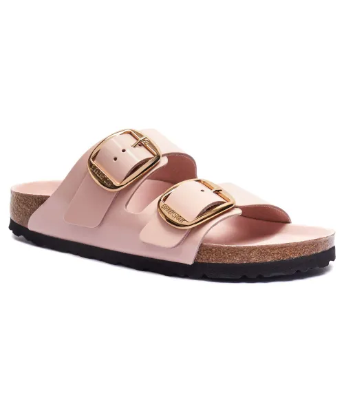 Кожаные тапочки Аризона Narrow fit Birkenstock, розовый