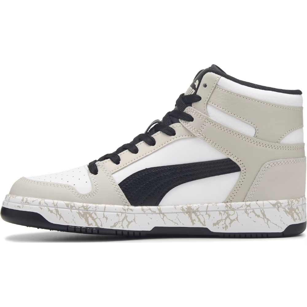 Широкие высокие кроссовки Rebound Layup Puma, мультиколор — фото 3