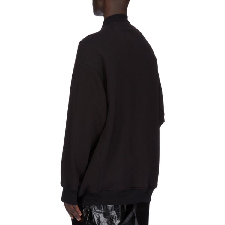 Большая летная куртка на молнии Rick Owens, черный — фото 4