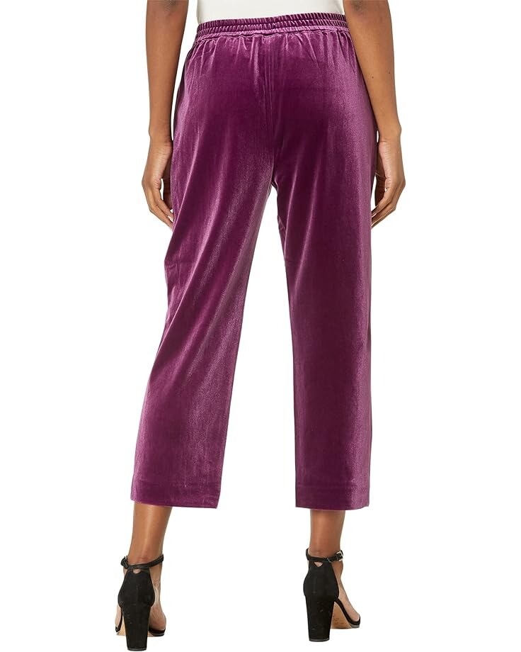 

Брюки Draper James Straight Leg Pants in Velvet, цвет Crimson