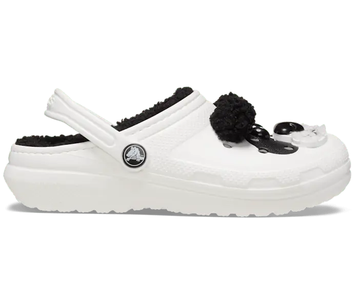 

Детские классические сабо I AM Panda Bear на подкладке Crocs, цвет Chalk/Black