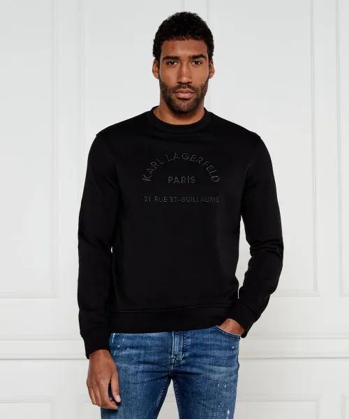 

Толстовка Regular fit Karl Lagerfeld, черный