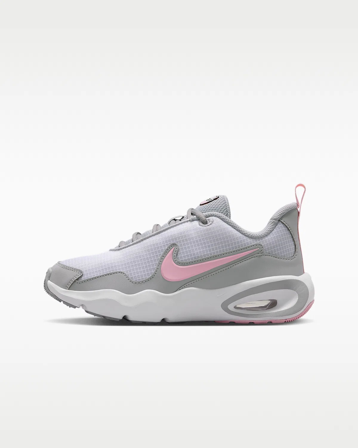 Кроссовки Nike Air Max Nova для детей старшего возраста, White/Wolf Grey/Pearl Pink/Medium Soft Pink