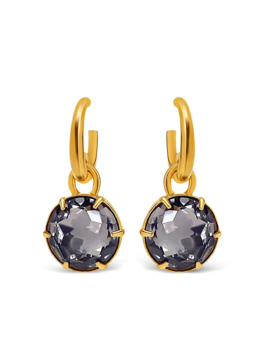 

Серьги с кристаллами Oscar de la Renta, золотой