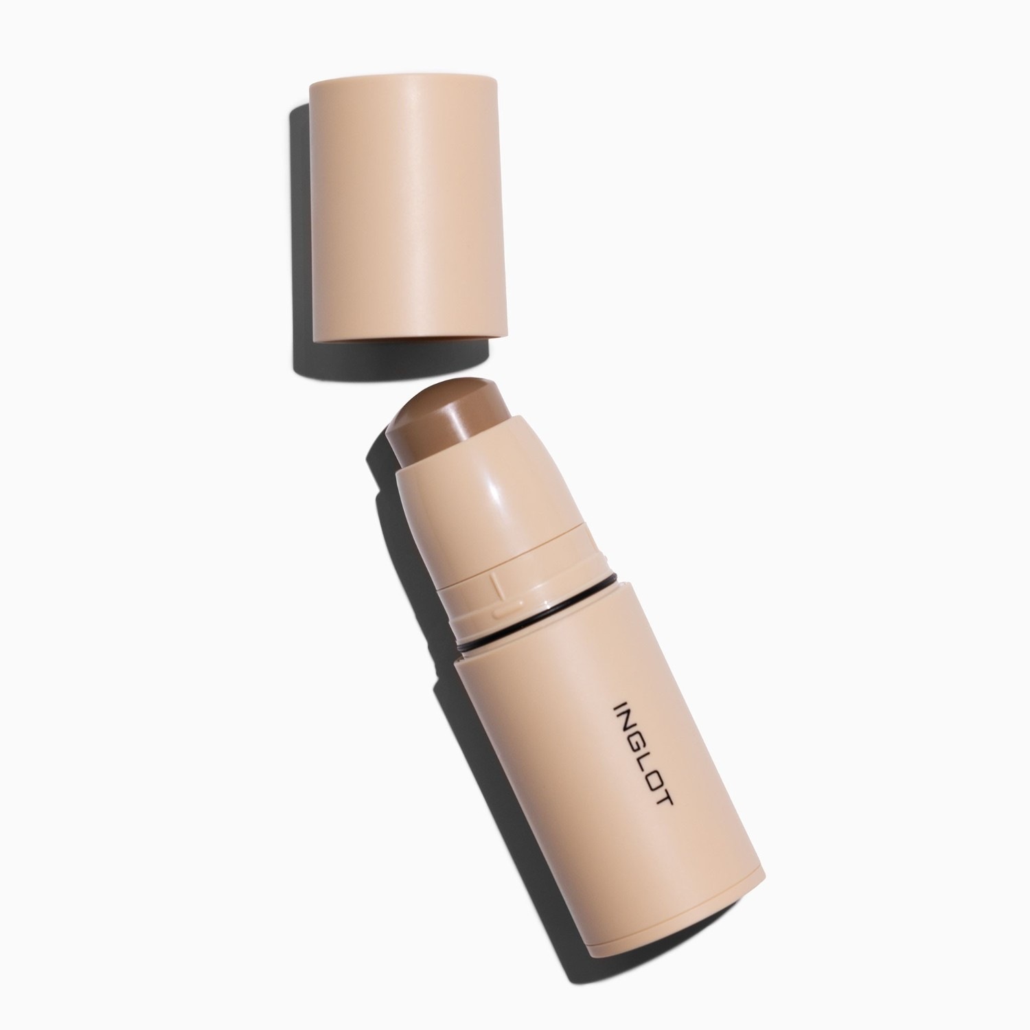 Бронзер cream stick Inglot, 111 - medium brown, вес 6.2 гр. — фото 2