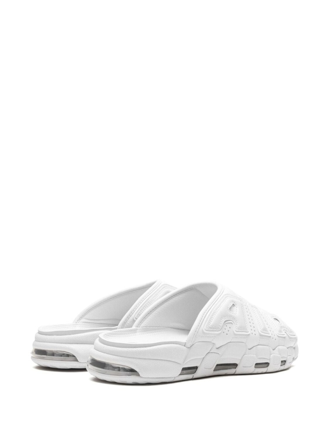 Nike air More Uptempo слайды, белый — фото 3
