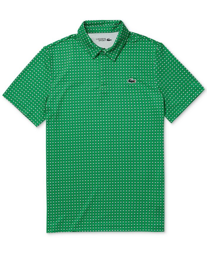 

Мужская футболка-поло обычного кроя для гольфа Performance Lacoste, зеленый