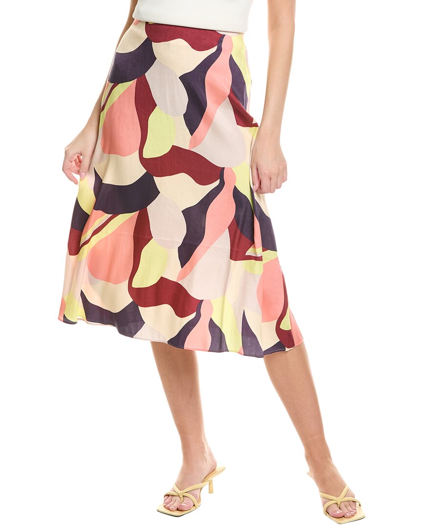 

Марикко Креппи Камелия Миди юбка Marimekko, розовый