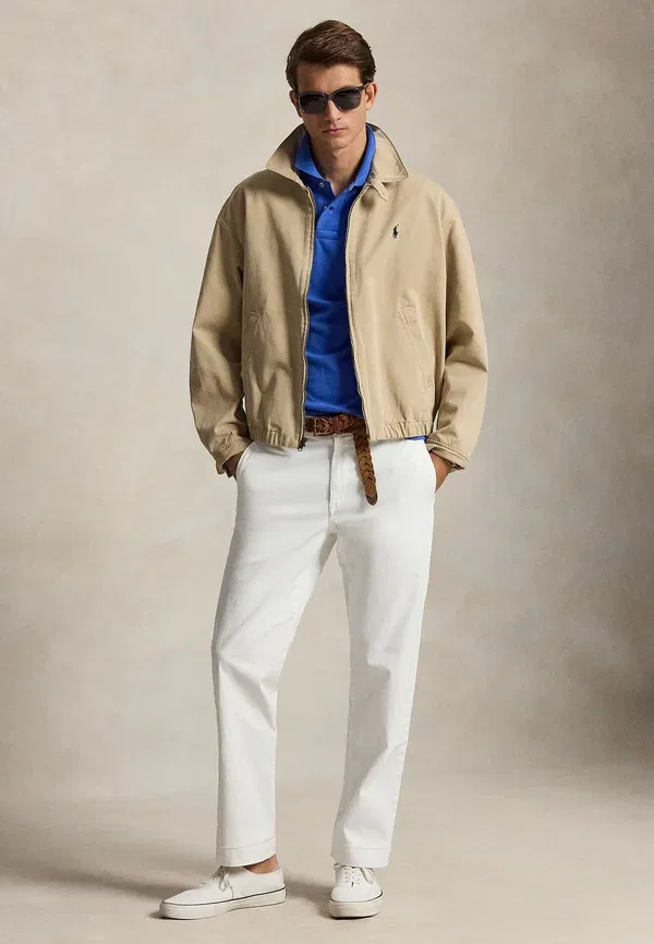 Поло из сетки Polo Ralph Lauren, новый ирисово-синий — фото 2