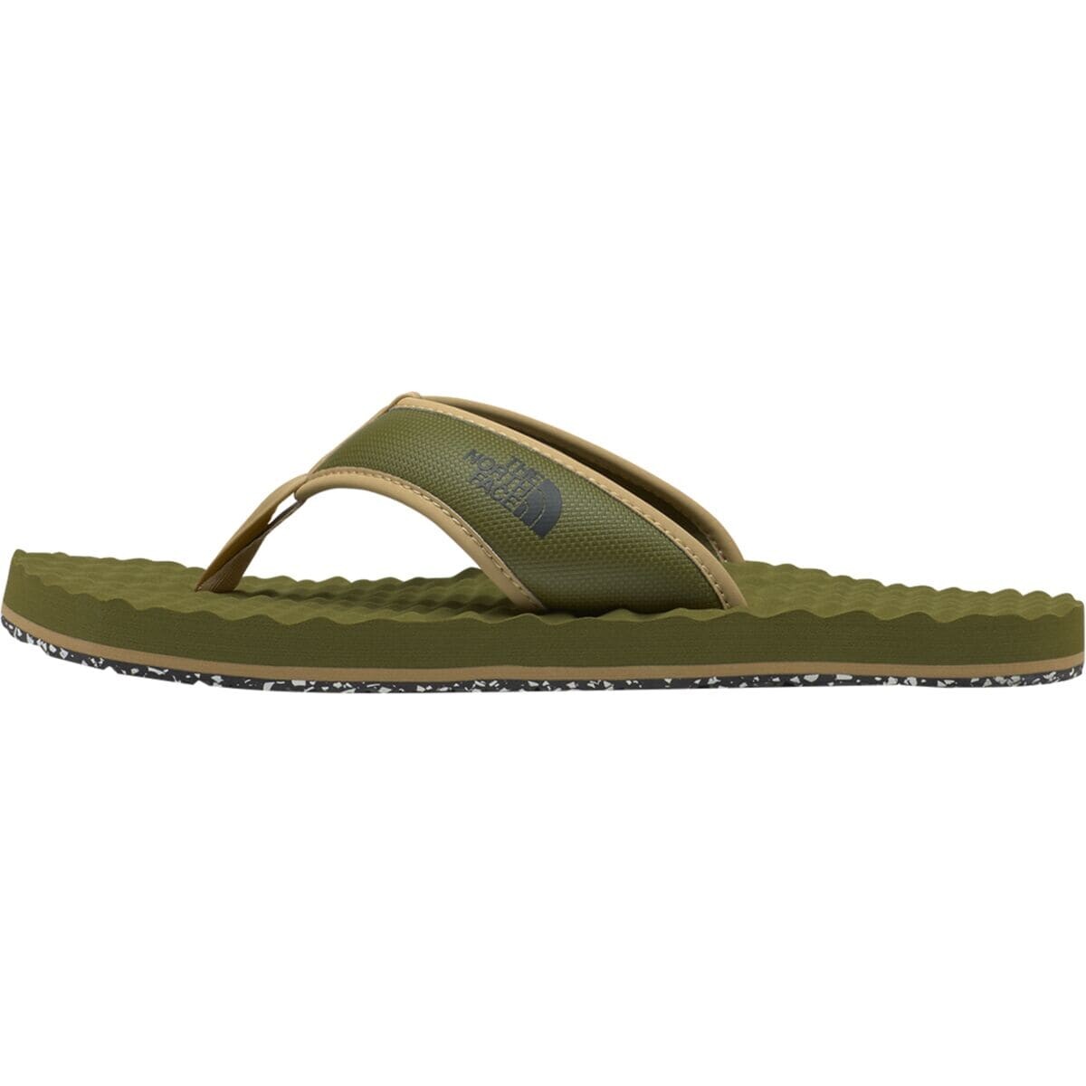 

Шлепанцы base camp ii The North Face, цвет forest olive/forest olive