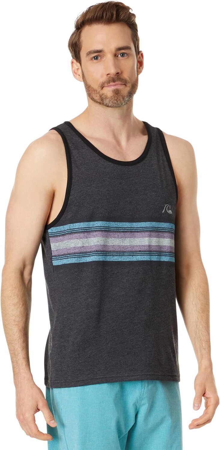 

Топ Quiksilver Everyday Stripe Tank, цвет Charcoal Heather