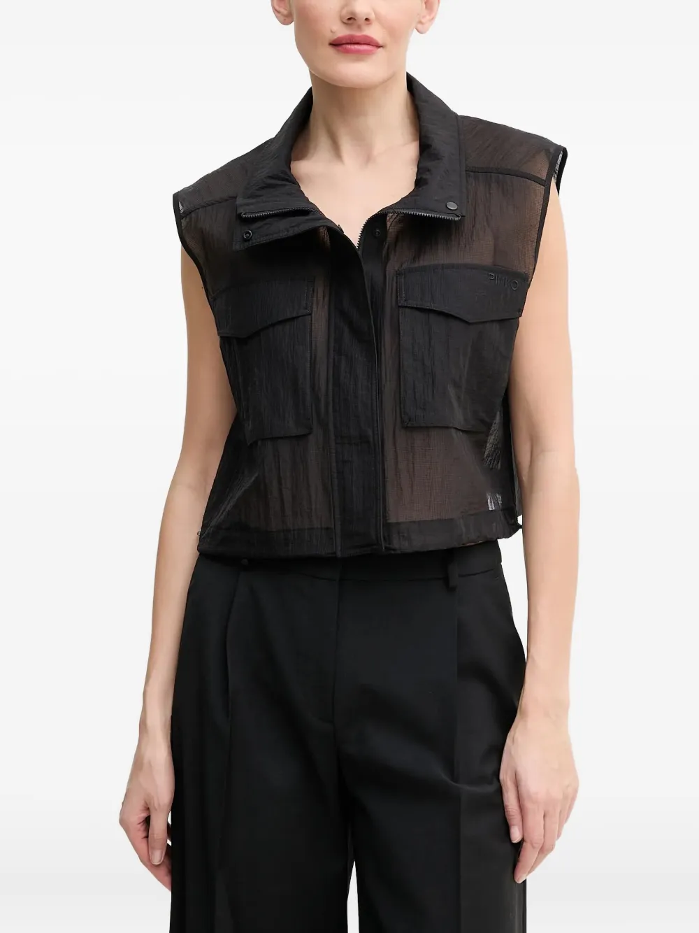 

Жилет на молнии Pinko, черный